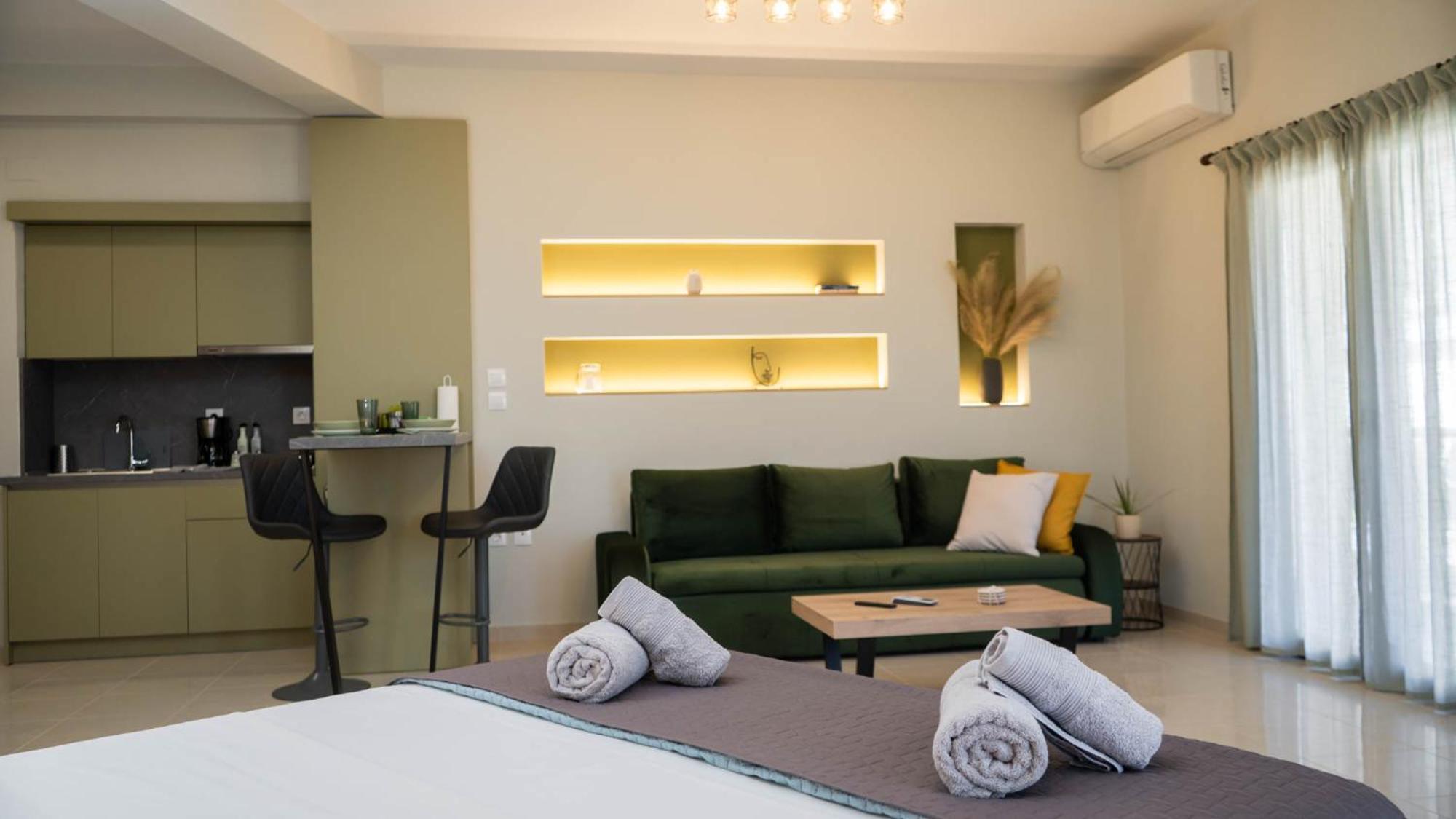 Aurora Suite Apartment Kalampáka Buitenkant foto